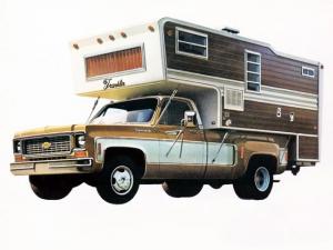 Chevrolet C30 Cheyenne Camper Pkg 1973 года